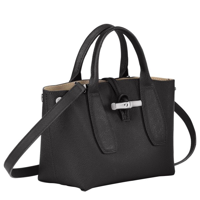 Longchamp Roseau Naisten Käsilaukut Mustat | 2560189-LB