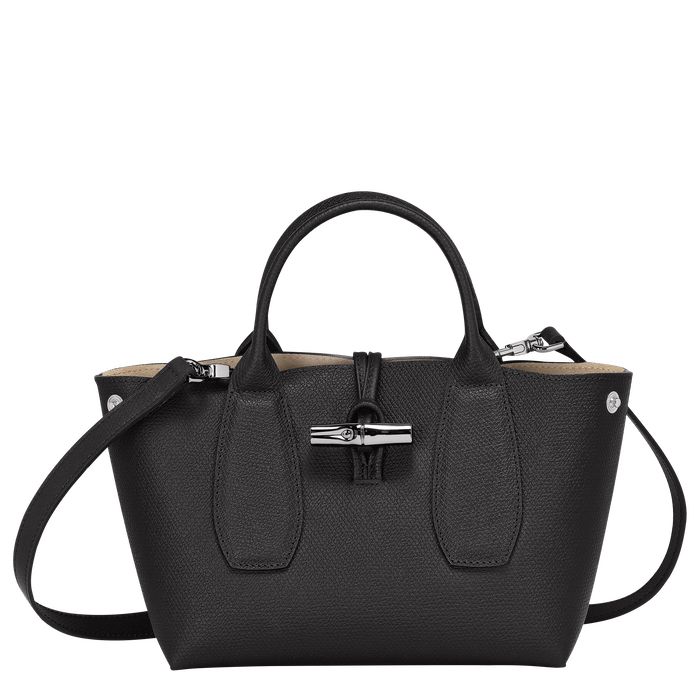 Longchamp Roseau Naisten Käsilaukut Mustat | 2560189-LB