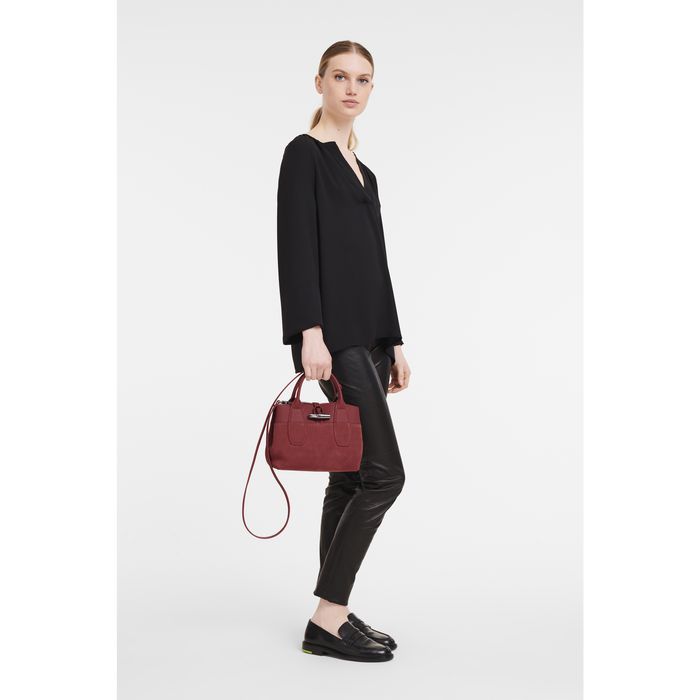 Longchamp Roseau Naisten Käsilaukut Punainen | 3167589-AX