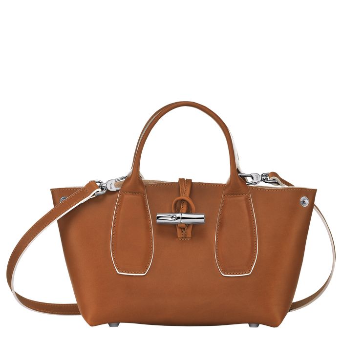 Longchamp Roseau Naisten Käsilaukut Ruskea | 7012396-QK