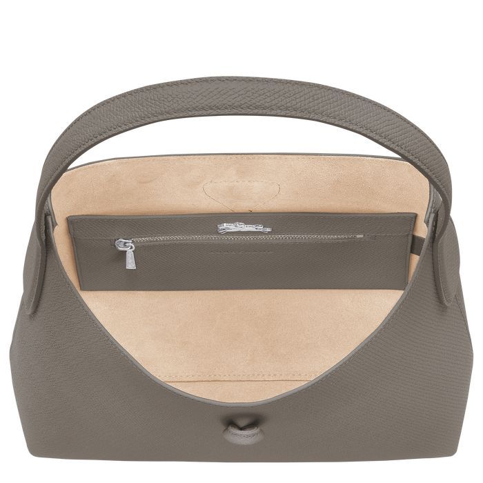 Longchamp Roseau Naisten Olkalaukku Harmaat | 5018296-SK