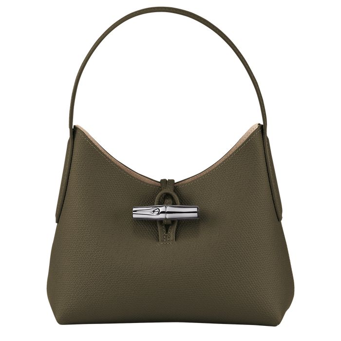 Longchamp Roseau Naisten Olkalaukku Khaki | 8379041-JX