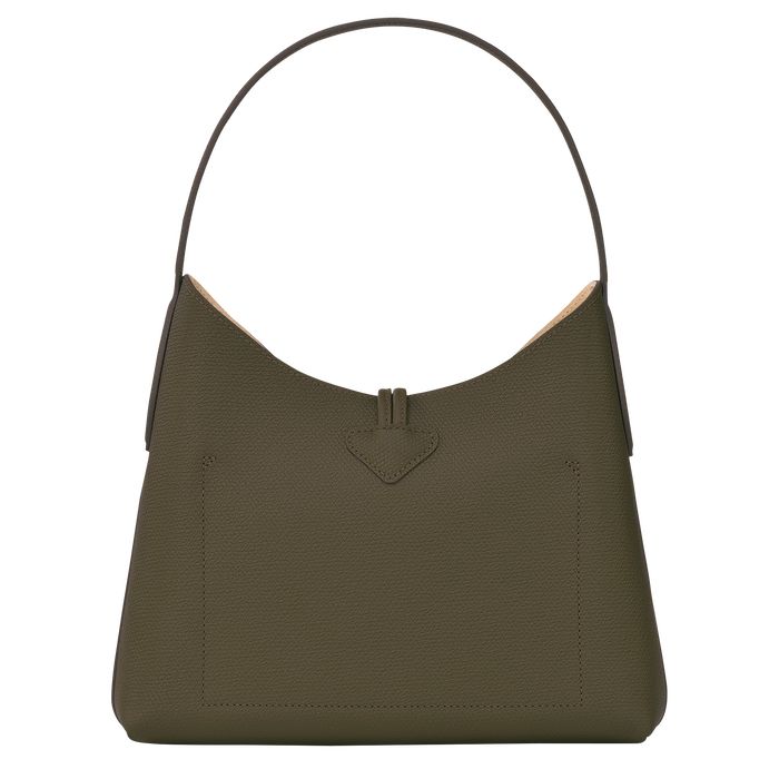 Longchamp Roseau Naisten Olkalaukku Khaki | 8742613-HS