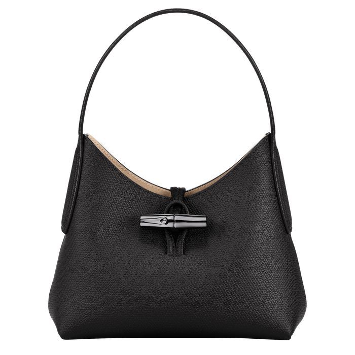 Longchamp Roseau Naisten Olkalaukku Mustat | 3256180-VP