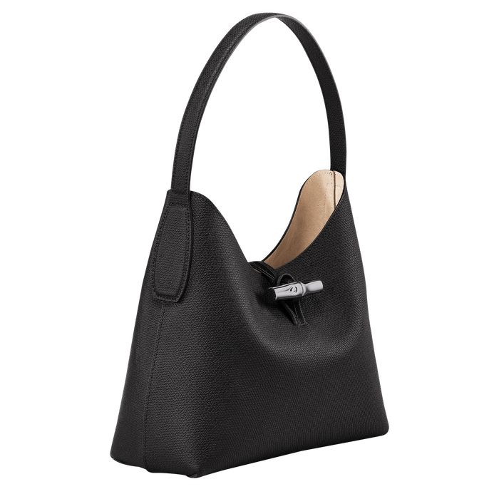 Longchamp Roseau Naisten Olkalaukku Mustat | 9235870-RT