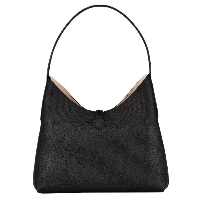 Longchamp Roseau Naisten Olkalaukku Mustat | 9235870-RT