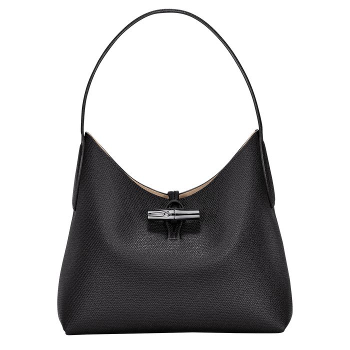 Longchamp Roseau Naisten Olkalaukku Mustat | 9235870-RT