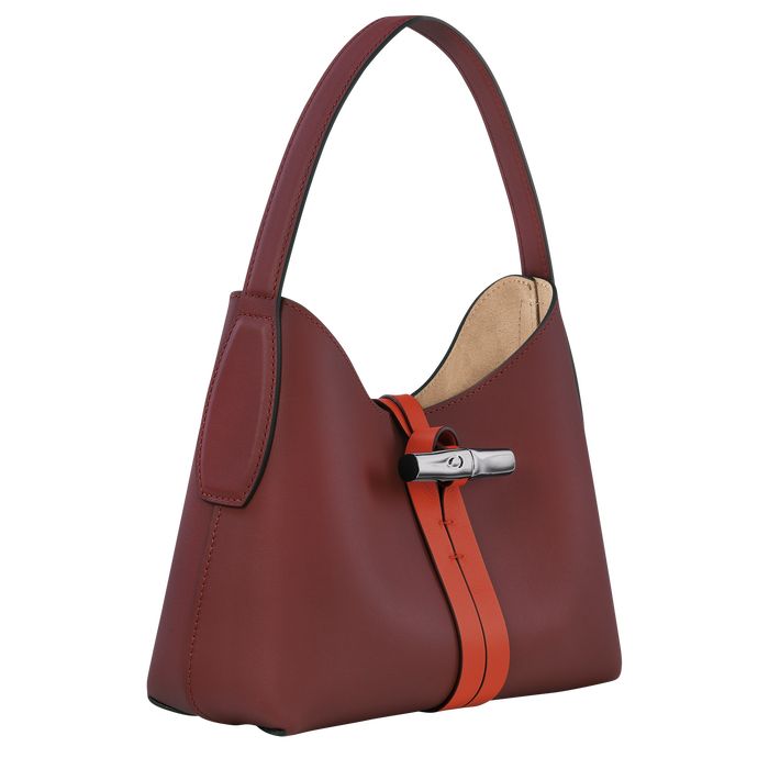 Longchamp Roseau Naisten Olkalaukku Viininpunainen Oranssi | 6709834-BU