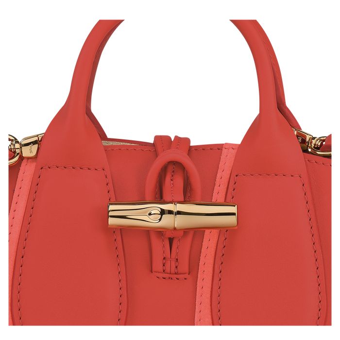 Longchamp Roseau Shadow Naisten Käsilaukut Pinkki | 9561738-YV