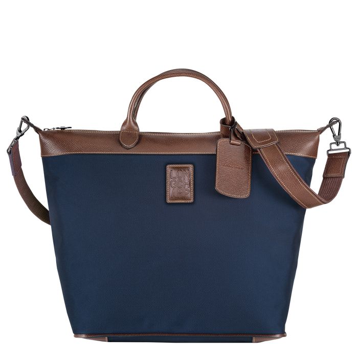 Longchamp Boxford Miesten Matkakassit Sininen | 8529160-OC