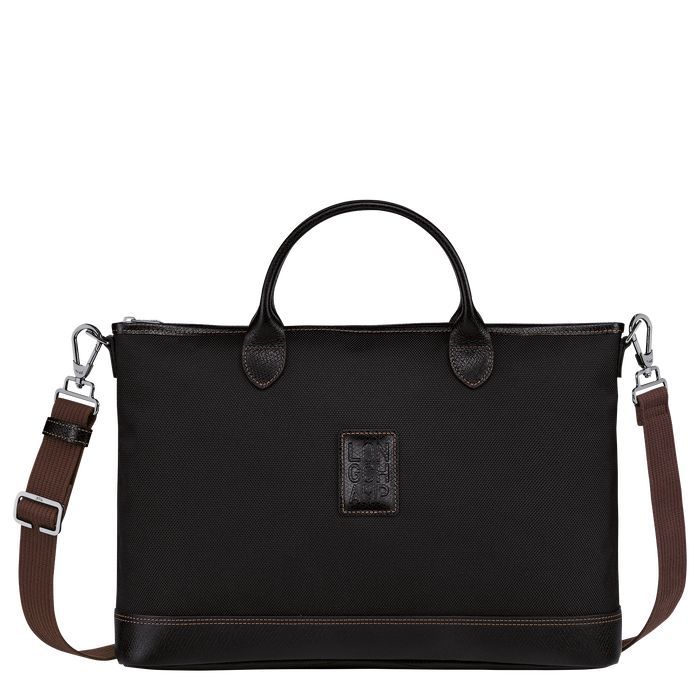 Longchamp Boxford Miesten Salkku Mustat | 1498763-IQ