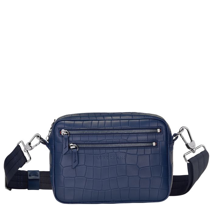 Longchamp Croco Block Naisten Crossbody Laukut Laivastonsininen | 3456791-XZ