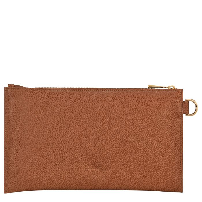 Longchamp Le Foulonne Miesten Kytkinlaukku Caramel Colour | 0328691-PS