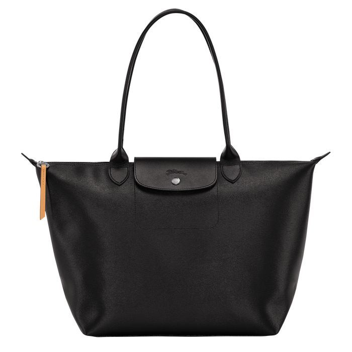 Longchamp Le Pliage City Naisten Olkalaukku Mustat | 1467850-UZ