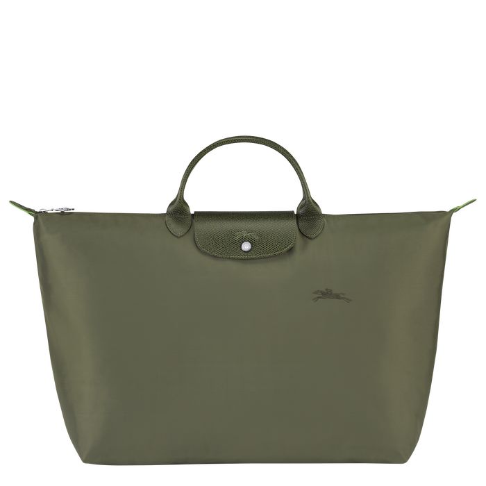 Longchamp Le Pliage Miesten Matkakassit Oliivinvihreä | 8290317-OU