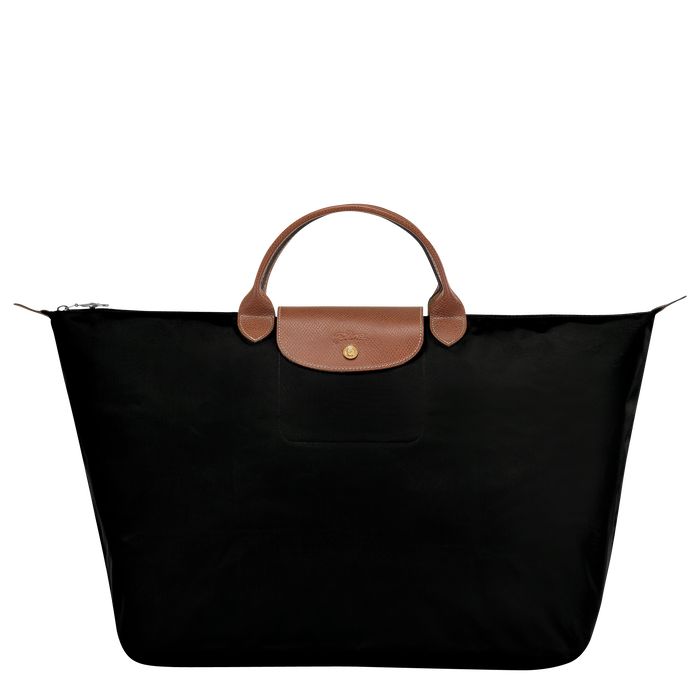 Longchamp Le Pliage Original Miesten Matkakassit Mustat | 1085726-DT