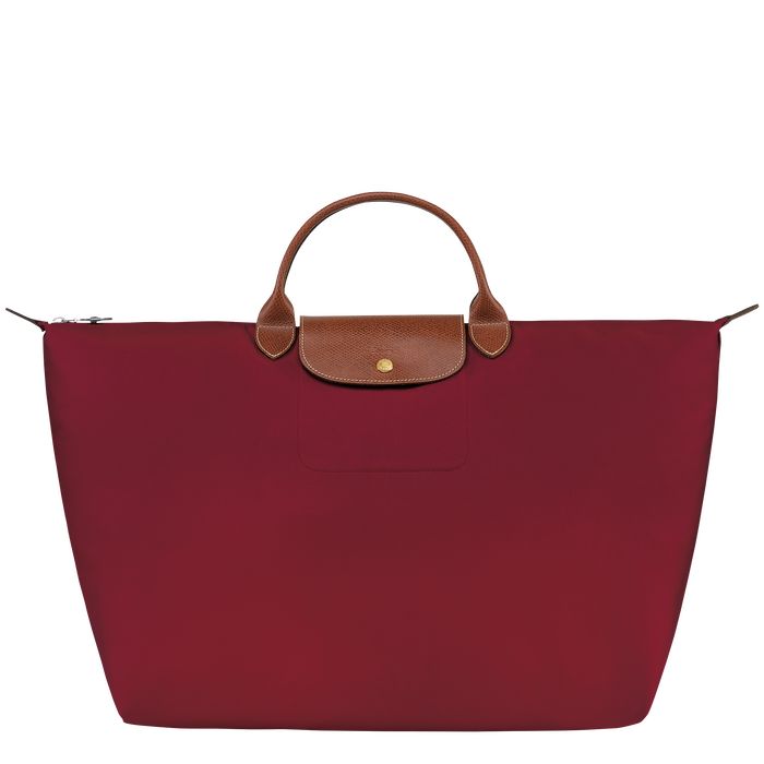 Longchamp Le Pliage Original Miesten Matkakassit Punainen | 3756891-DE