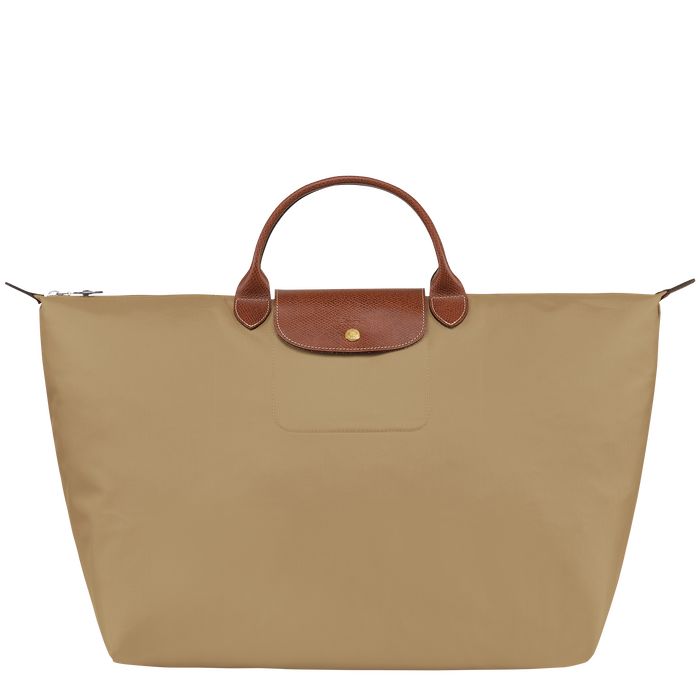 Longchamp Le Pliage Original Miesten Matkakassit Vaaleanoliivinvihreä | 5634790-KP