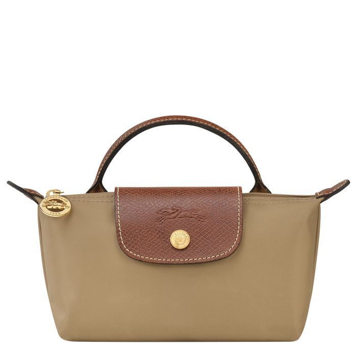 Longchamp Le Pliage Original Naisten Pouches Vaaleankahvi | 1936527-LE