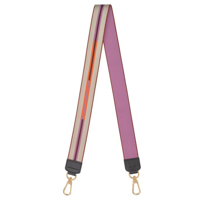 Longchamp Rayures Naisten Strap Violetit | 7412859-HT