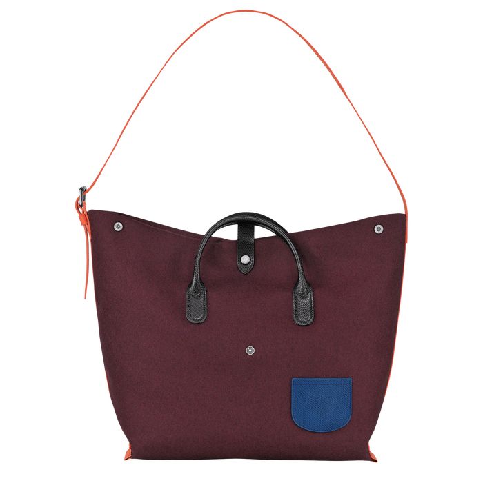 Longchamp Roseau Essential Naisten Olkalaukku Viininpunainen | 3047261-WD